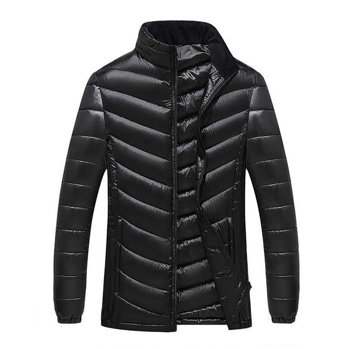 Plus-size Mid-length Down Jacket For Young And Middle-aged Men