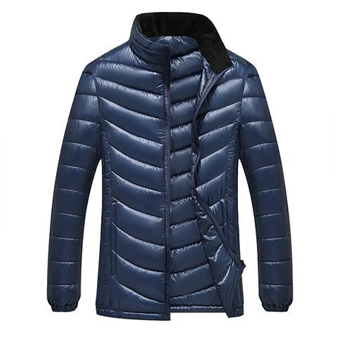 Plus-size Mid-length Down Jacket For Young And Middle-aged Men
