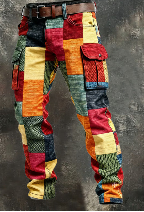 New Stylish Vintage Work Pants For Men